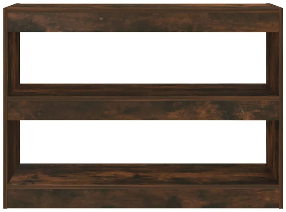 Spintelė knygoms/kambario pertvara, ąžuolo, 100x30x72cm