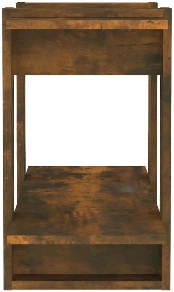 Spintelė knygoms/kambario pertvara, ąžuolo, 80x30x51cm