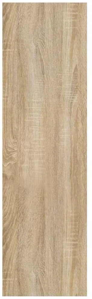 Spintelė knygoms/kambario pertvara, ąžuolo, 100x30x103cm
