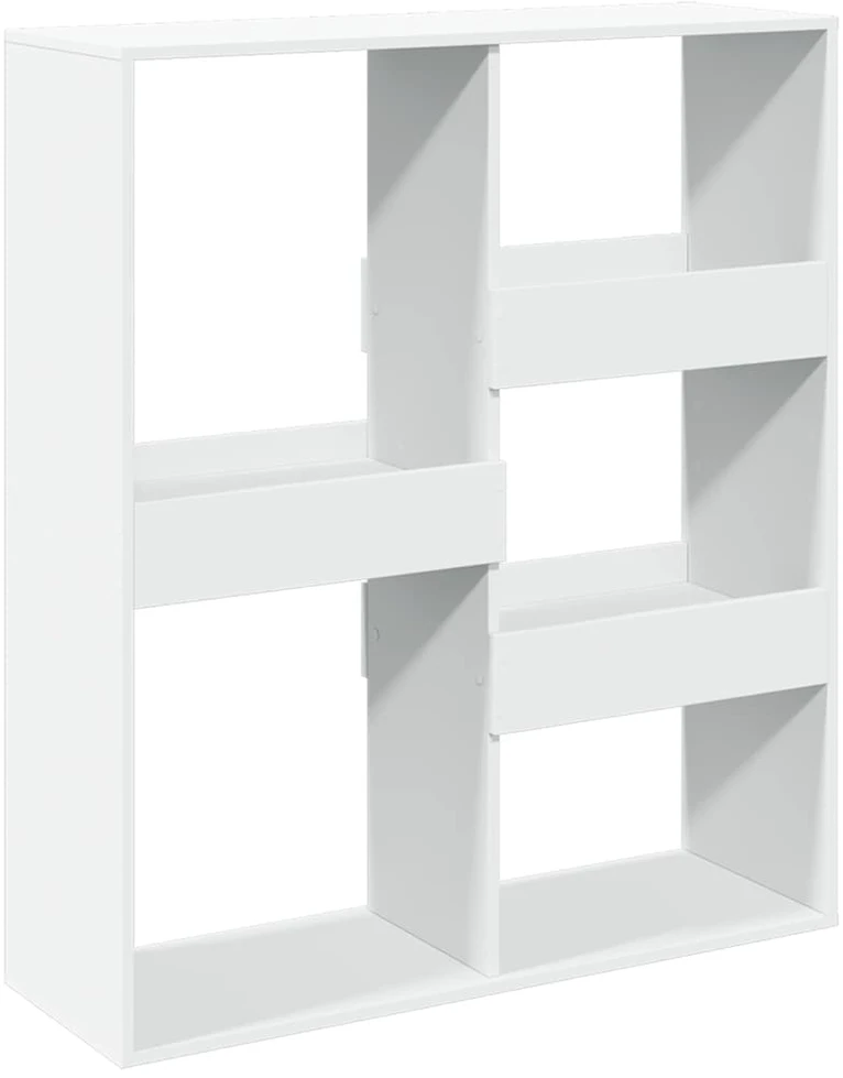 Spintelė knygoms/kambario pertvara, balta, 100x33x115cm