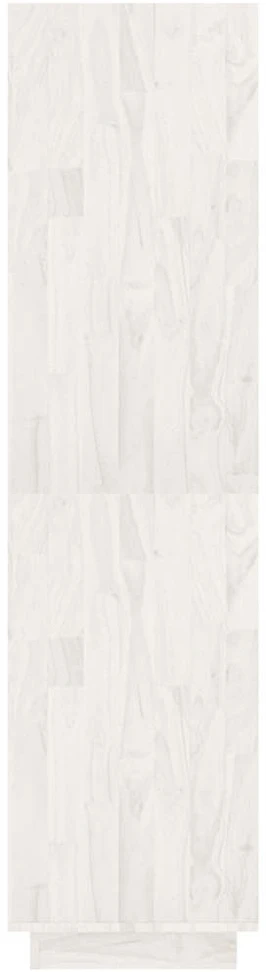 Spintelė knygoms/kambario pertvara, balta, 80x35x135cm, pušis