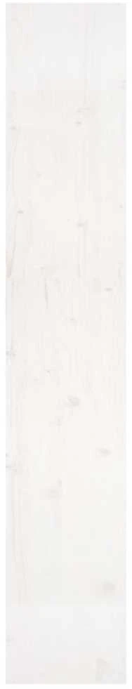 Spintelė knygoms/kambario pertvara, balta, 80x30x167,4cm, pušis