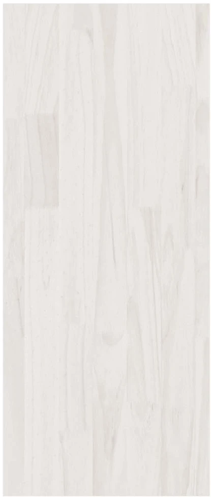 Spintelė knygoms/kambario pertvara, balta, 100x30x71,5cm, pušis