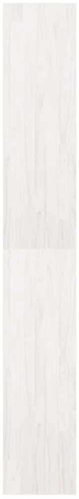 Spintelė knygoms/kambario pertvara, balta, 40x30x199cm, pušis