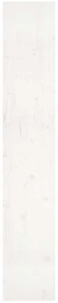 Spintelė knygoms/kambario pertvara, balta, 80x30x167,4cm, pušis