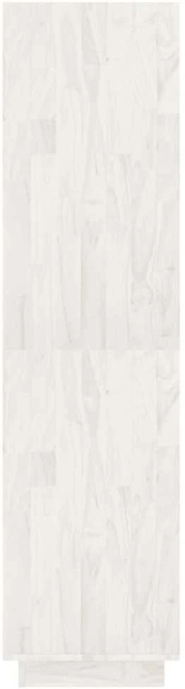 Spintelė knygoms/kambario pertvara, balta, 80x35x135cm, pušis