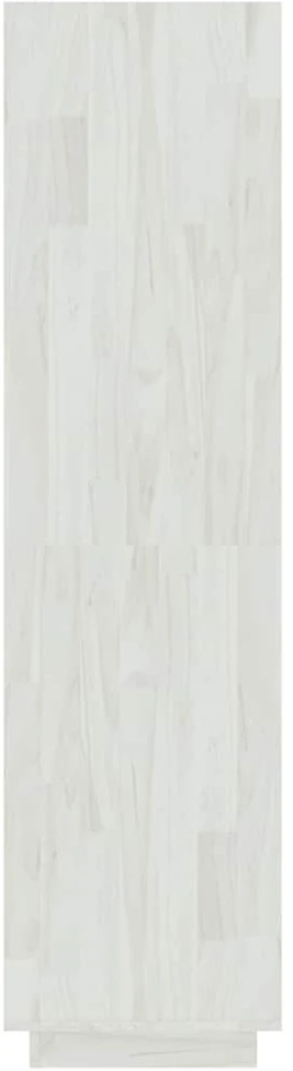 Spintelė knygoms/kambario pertvara, balta, 40x35x135cm, pušis