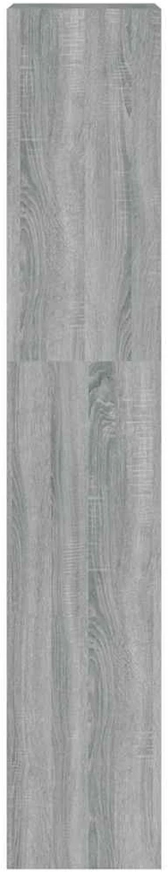 Spintelė knygoms/kambario pertvara, pilka, 40x30x166cm
