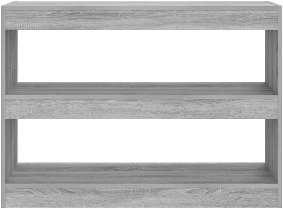 Spintelė knygoms/kambario pertvara, pilka, 100x30x72cm