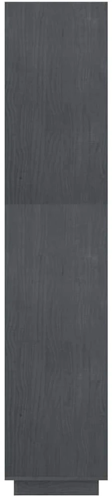 Spintelė knygoms/kambario pertvara, pilka, 80x35x167cm, pušis