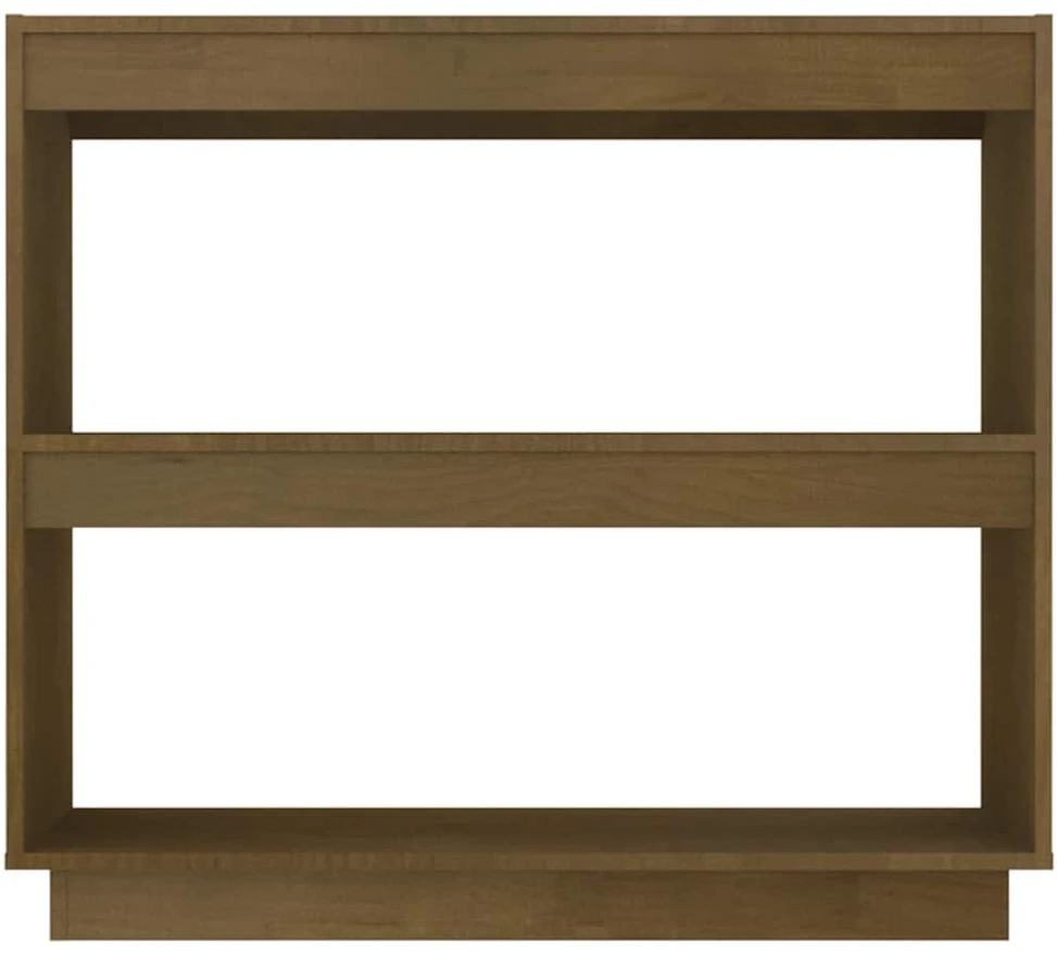 Spintelė knygoms, medaus ruda, 80x35x71cm, pušies masyvas