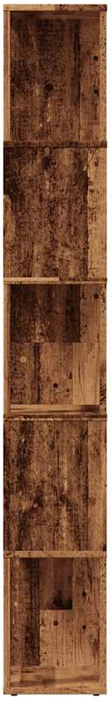 Spintelė knygoms, medienos, 45x24x159cm, apdirbta mediena