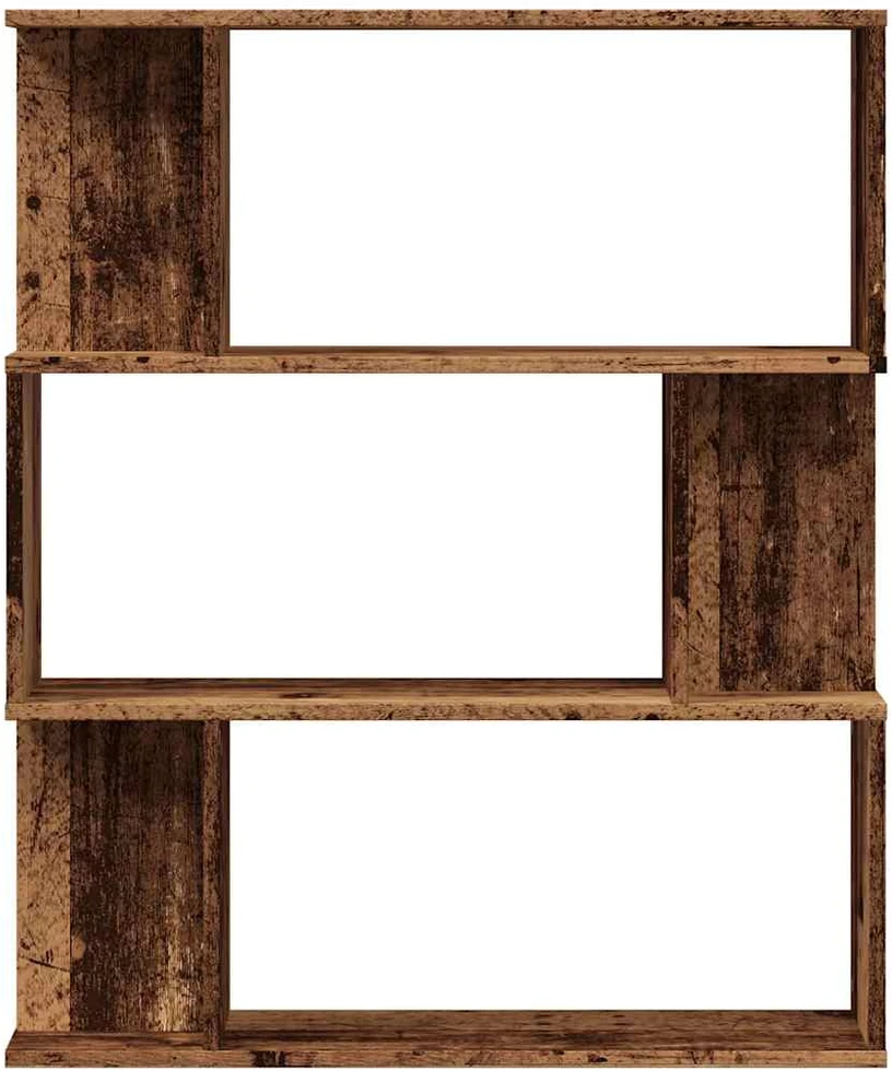 Spintelė knygoms, medienos, 80x24x96cm, apdirbta mediena
