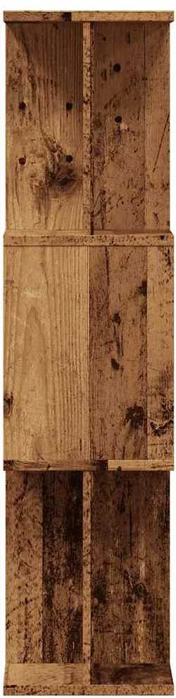 Spintelė knygoms, medienos, 80x24x96cm, apdirbta mediena