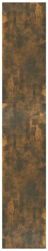Spintelė knygoms/pertvara, dūminė ąžuolo, 80x30x166cm, mediena