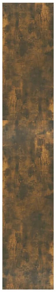 Spintelė knygoms/pertvara, dūminė ąžuolo, 60x30x166cm, mediena