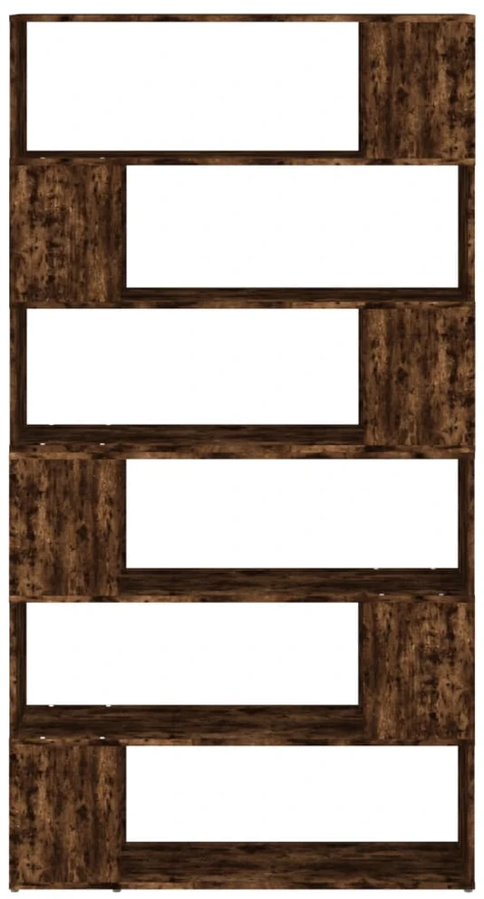 Spintelė knygoms/pertvara, dūminio ąžuolo, 100x24x188cm