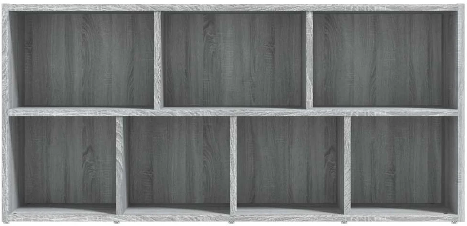 Spintelė knygoms, pilkos ąžuolo spalvos, 50x25x106cm