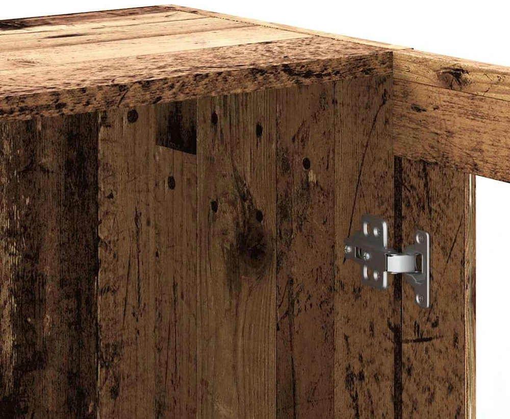 Spintelė knygoms, sendintos medienos, 82,5x30,5x80cm, MDP