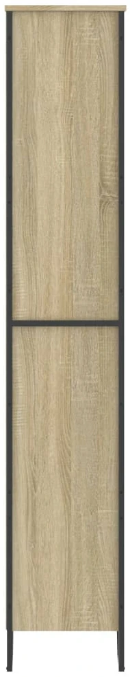 Spintelė knygoms, sonoma ąžuolo, 80x31x169cm, mediena