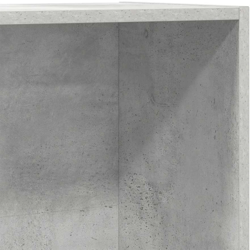 Spintelė knygoms/TV, betono, 36x30x114cm, apdirbta mediena