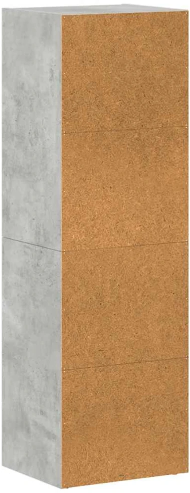 Spintelė knygoms/TV, betono, 36x30x114cm, apdirbta mediena