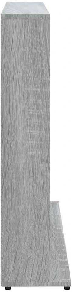 Spintelė kompaktiniams diskams, pilka, 102x23x89,5cm, mediena