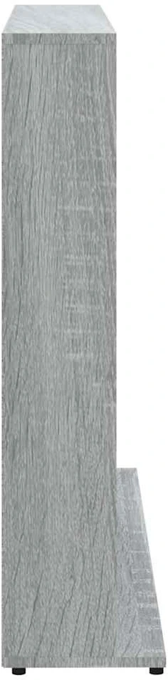 Spintelė kompaktiniams diskams, pilka, 102x23x89,5cm, mediena