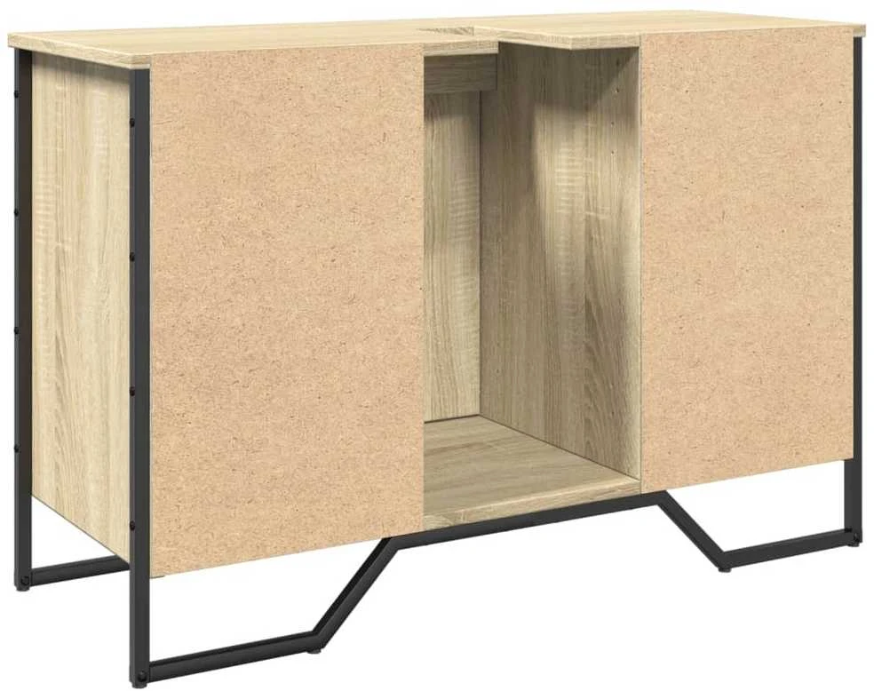 Spintelė praustuvui, ąžuolo, 91x35x60cm, apdirbta mediena