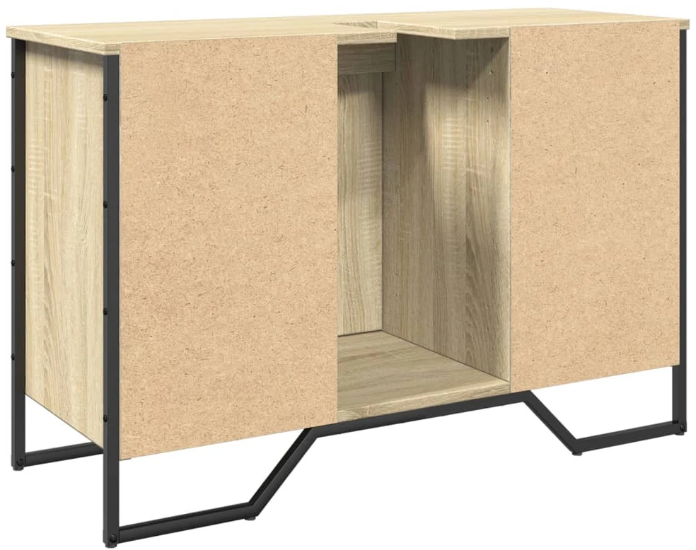 Spintelė praustuvui, ąžuolo, 91x35x60cm, apdirbta mediena