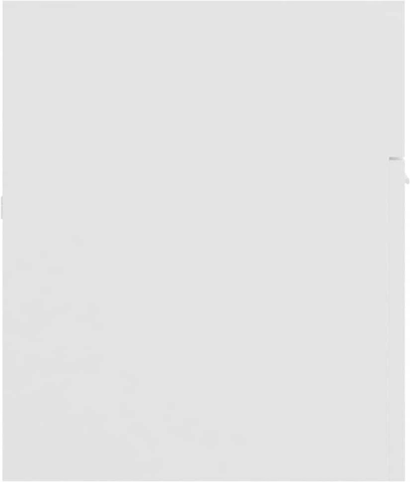 Spintelė praustuvui, balta, 100x38,5x46cm, apdirbta mediena