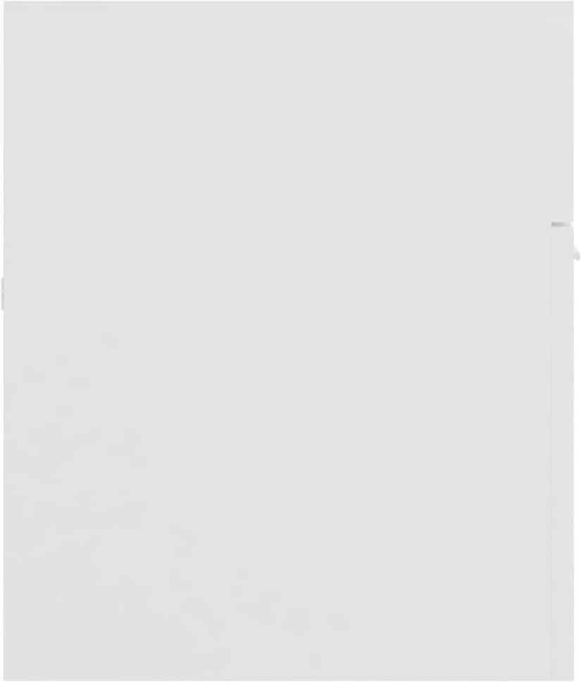 Spintelė praustuvui, balta, 100x38,5x46cm, apdirbta mediena