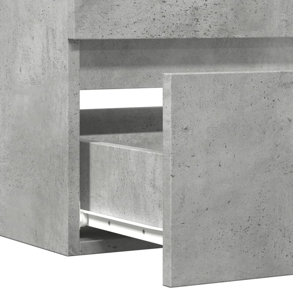 Spintelė praustuvui, betono pilkos spalvos, 100x38,5x45cm, MDP
