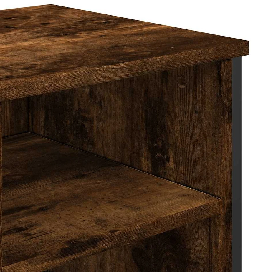Spintelė praustuvui, dūminė, 91x35x60cm, apdirbta mediena