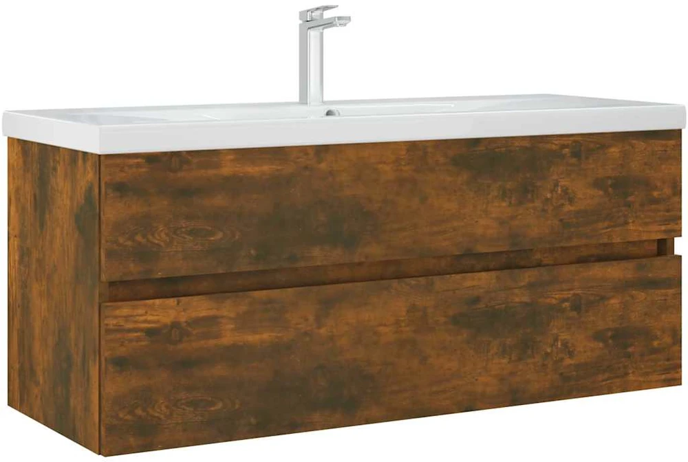 Spintelė praustuvui, dūminio ąžuolo, 100x38,5x45cm, mediena