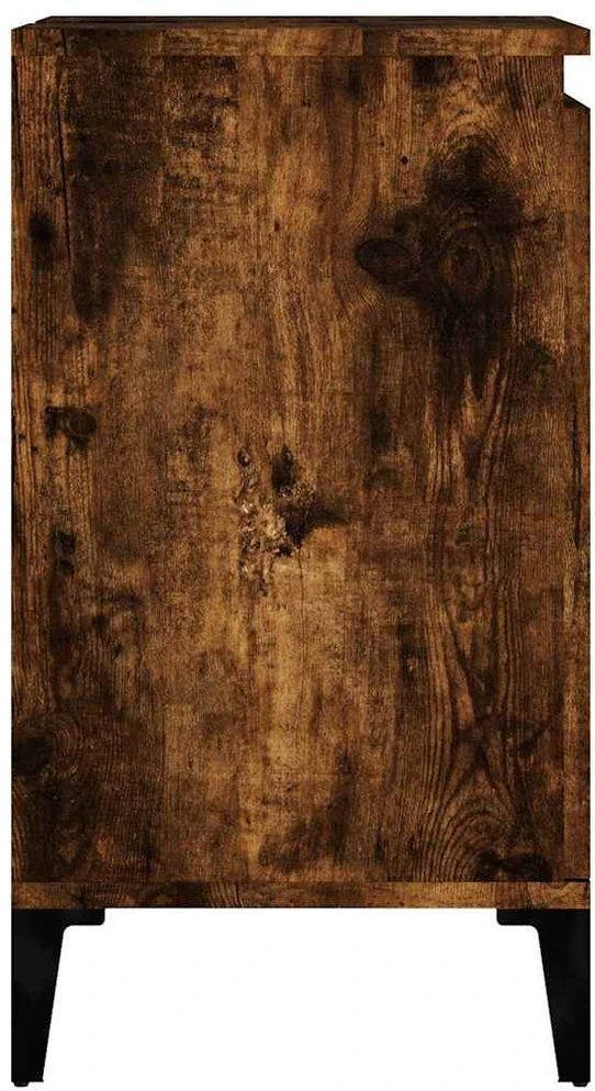 Spintelė praustuvui, dūminio ąžuolo, 58x33x60cm, mediena