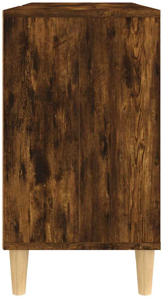 Spintelė praustuvui, dūminio ąžuolo, 80x33x60cm, mediena