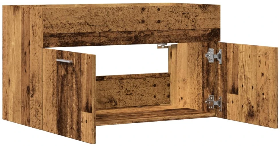 Spintelė praustuvui, medienos, 90x38,5x46cm, apdirbta mediena