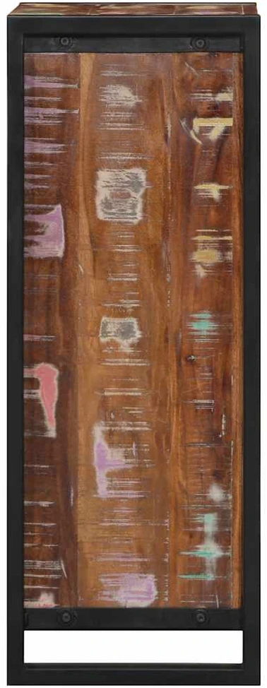 Spintelė prie lovos 40x30x80 cm Regeneruota medžio masyvo
