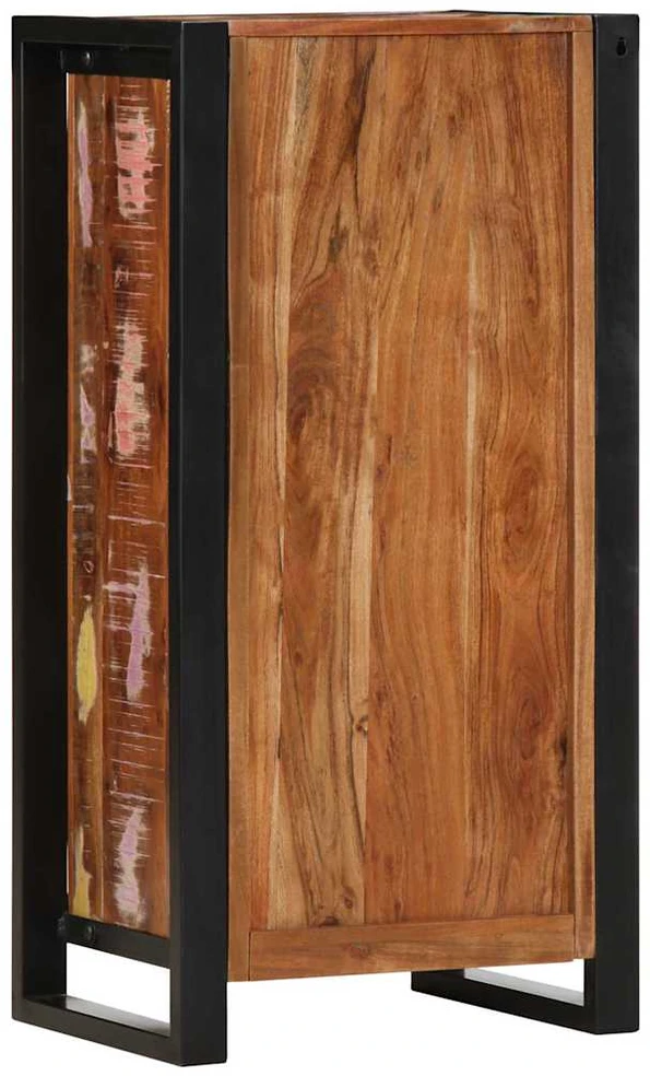 Spintelė prie lovos 40x30x80 cm Regeneruota medžio masyvo