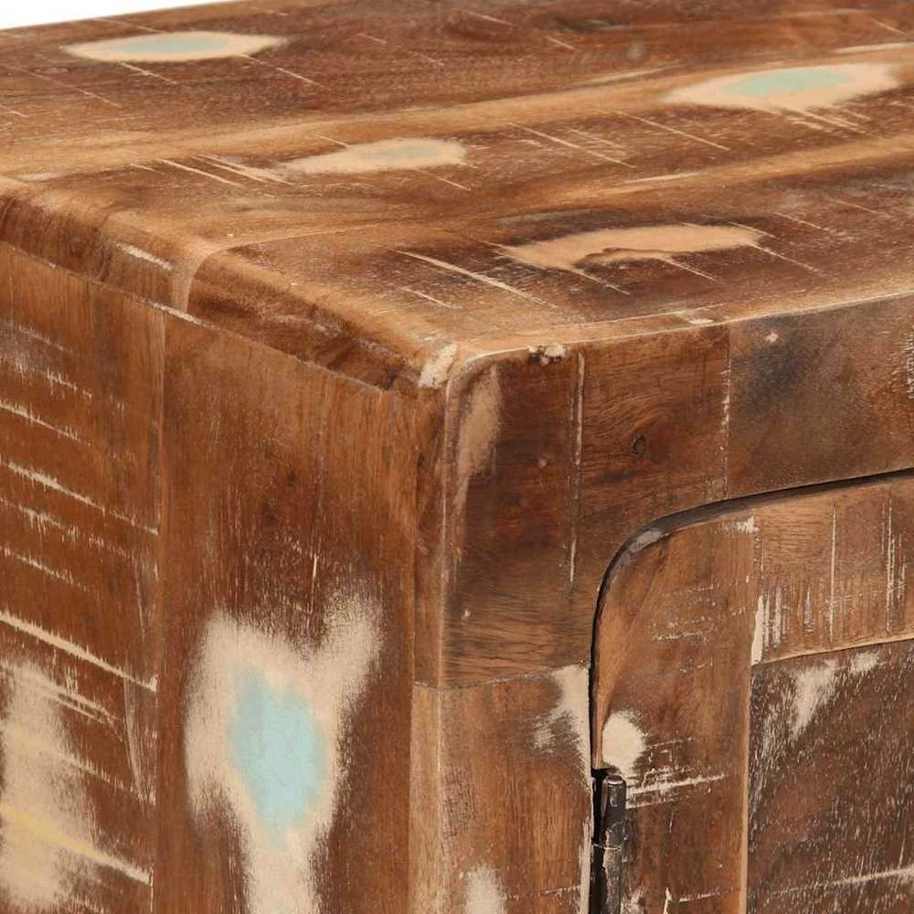 Spintelė prie lovos 40x32x46 cm Regeneruota medžio masyvo