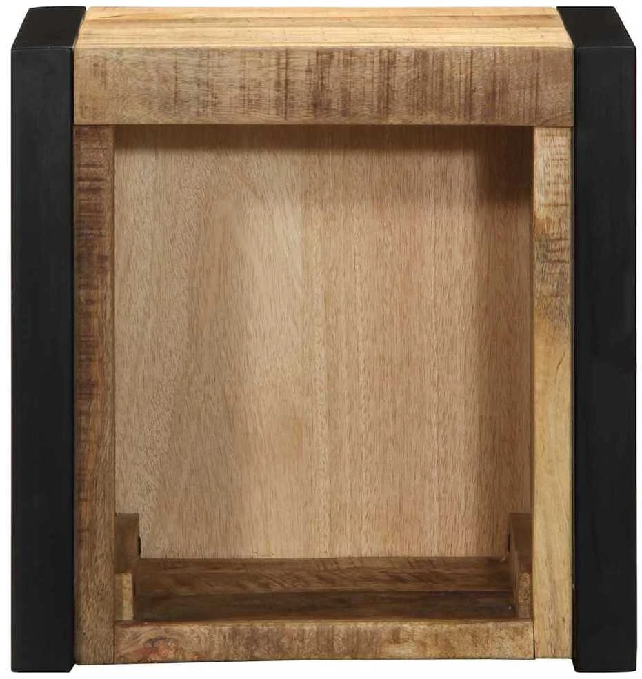 Spintelė prie lovos 40x35x40 cm Tvirtas neapdorotas medis Mango