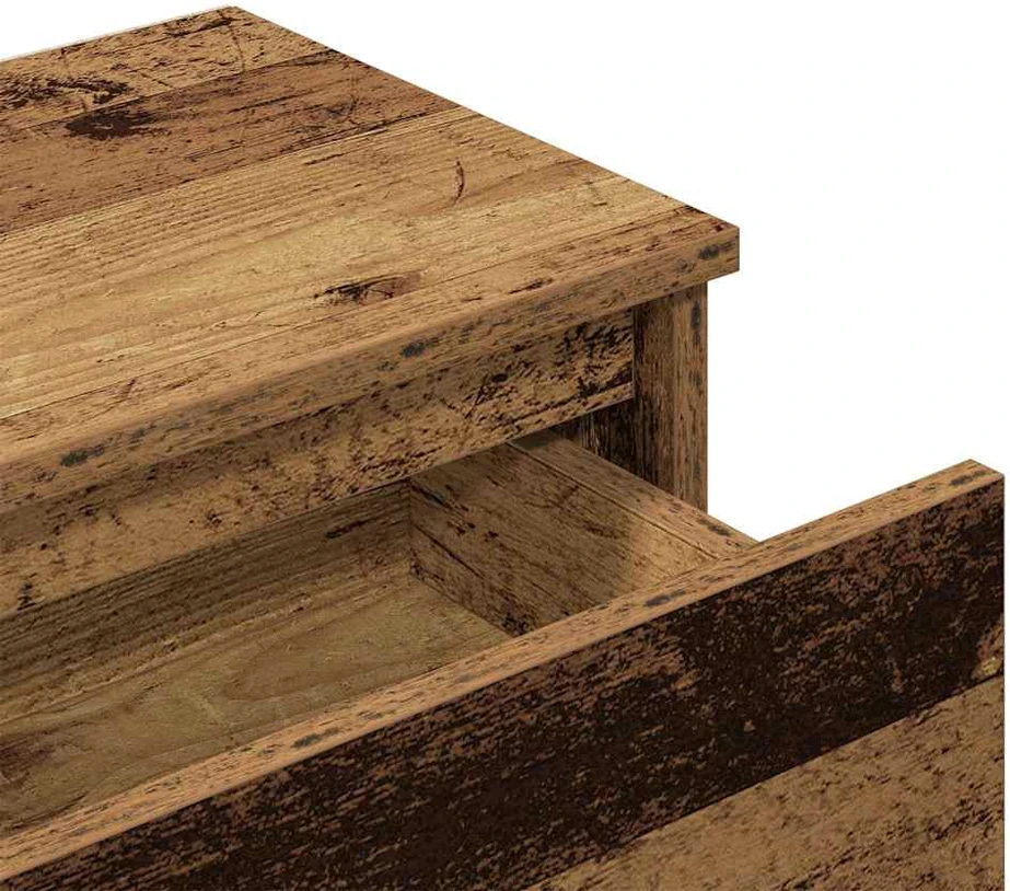 Spintelė prie lovos Old Wood 40x30x39 cm Engineered Wood