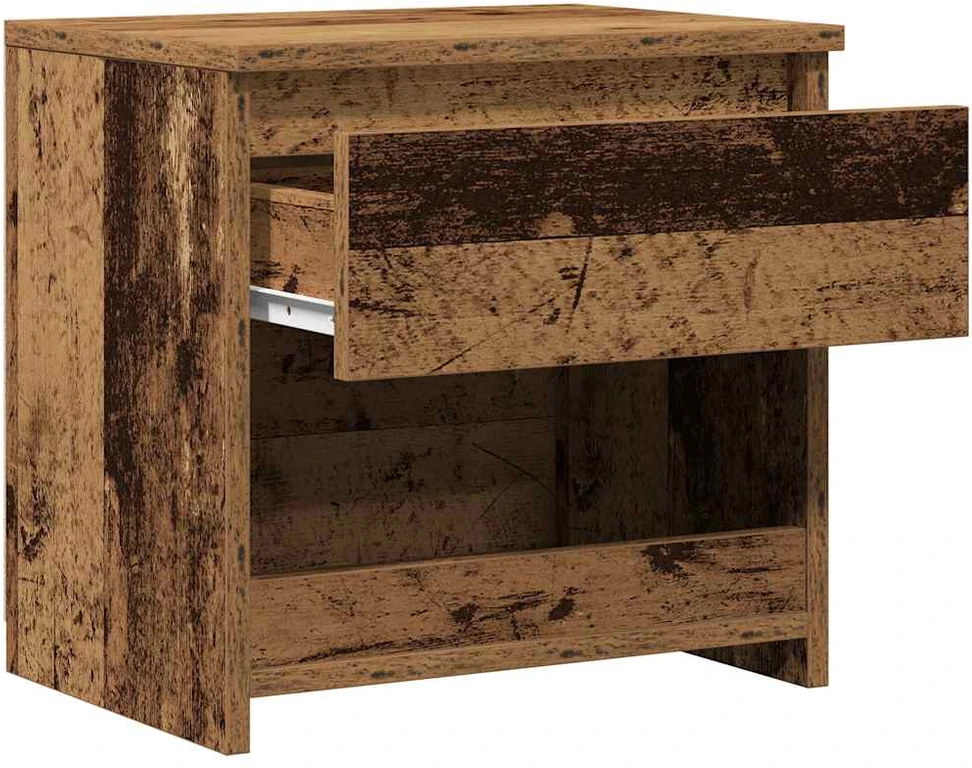 Spintelė prie lovos Old Wood 40x30x39 cm Engineered Wood