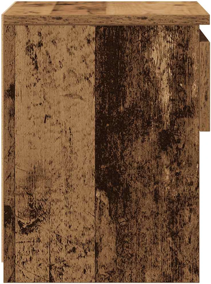 Spintelė prie lovos Old Wood 40x30x39 cm Engineered Wood