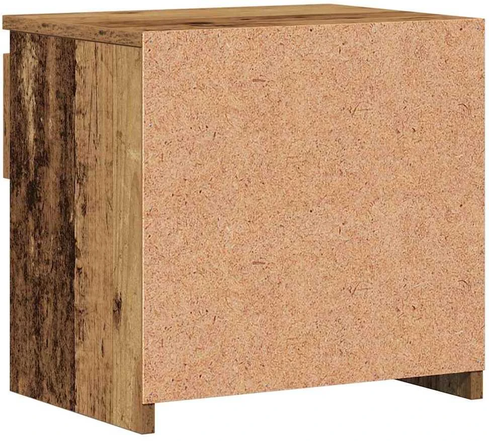 Spintelė prie lovos Old Wood 40x30x39 cm Engineered Wood