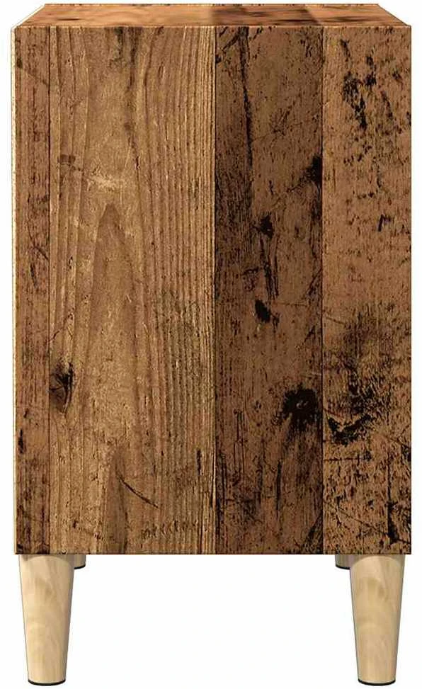 Spintelė prie lovos Old Wood 40x30x50 cm Inžinierinė mediena
