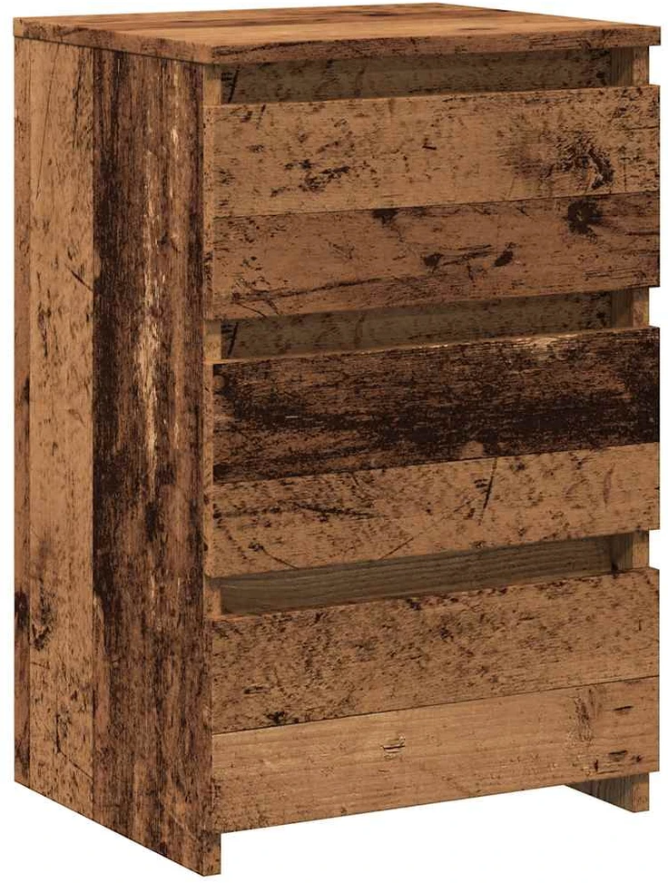 Spintelė prie lovos Old Wood 40x35x62,5 cm Engineered Wood