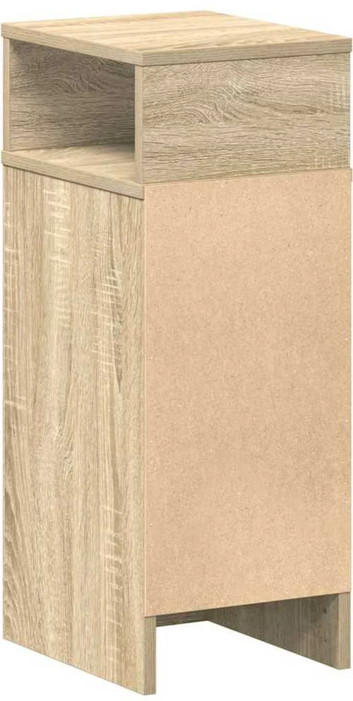 Spintelė prie lovos su stalčiumi, sonoma, 25x31x66cm