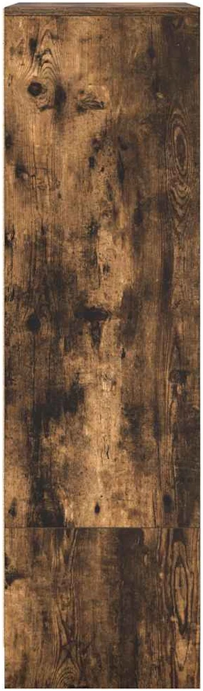 Spintelė su 2 stalčiais rūkytas ąžuolas 55,5x34x119,5cm mediena